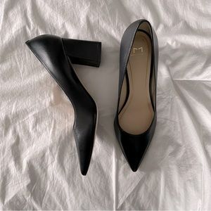 Marc Fisher - Block Heel Pump - Size 7 - Black
